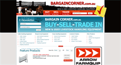 Desktop Screenshot of bargaincorner.com.au